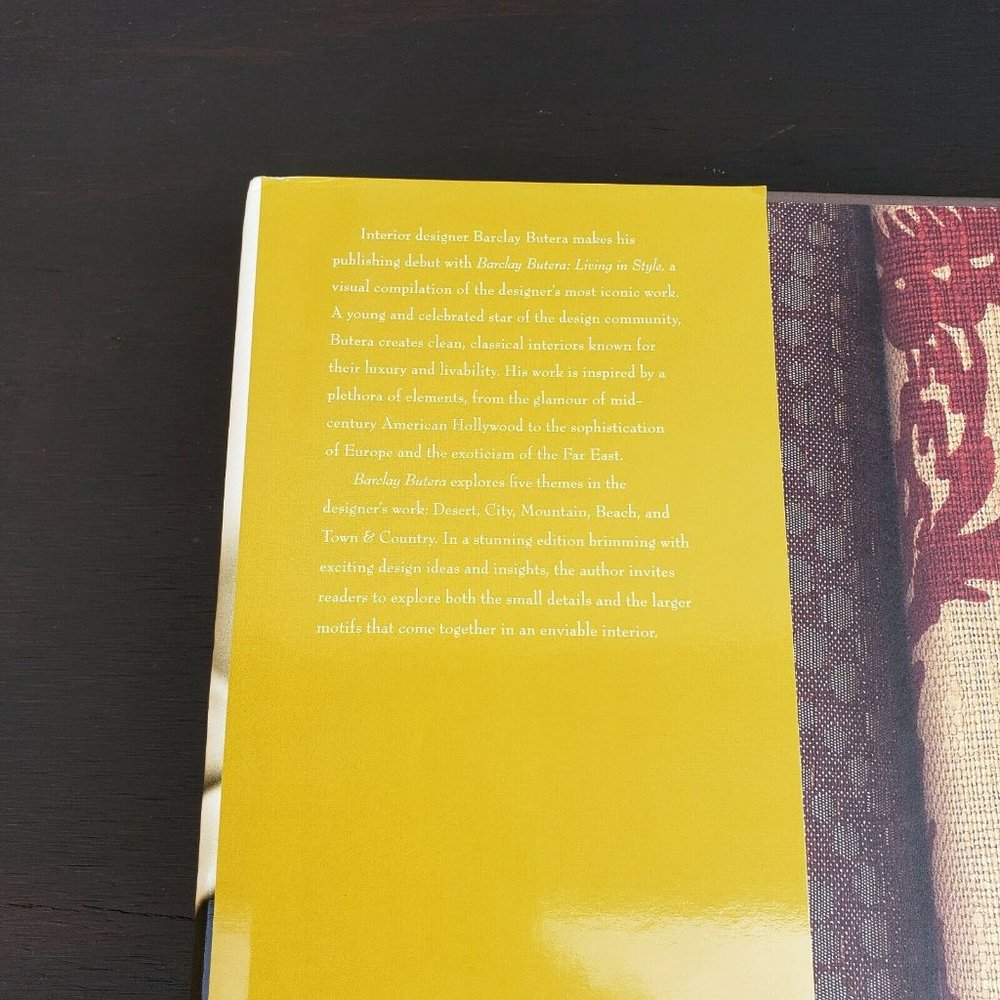 Barclay Butera Living in Style Hardcover Book - Picture 2 of 10